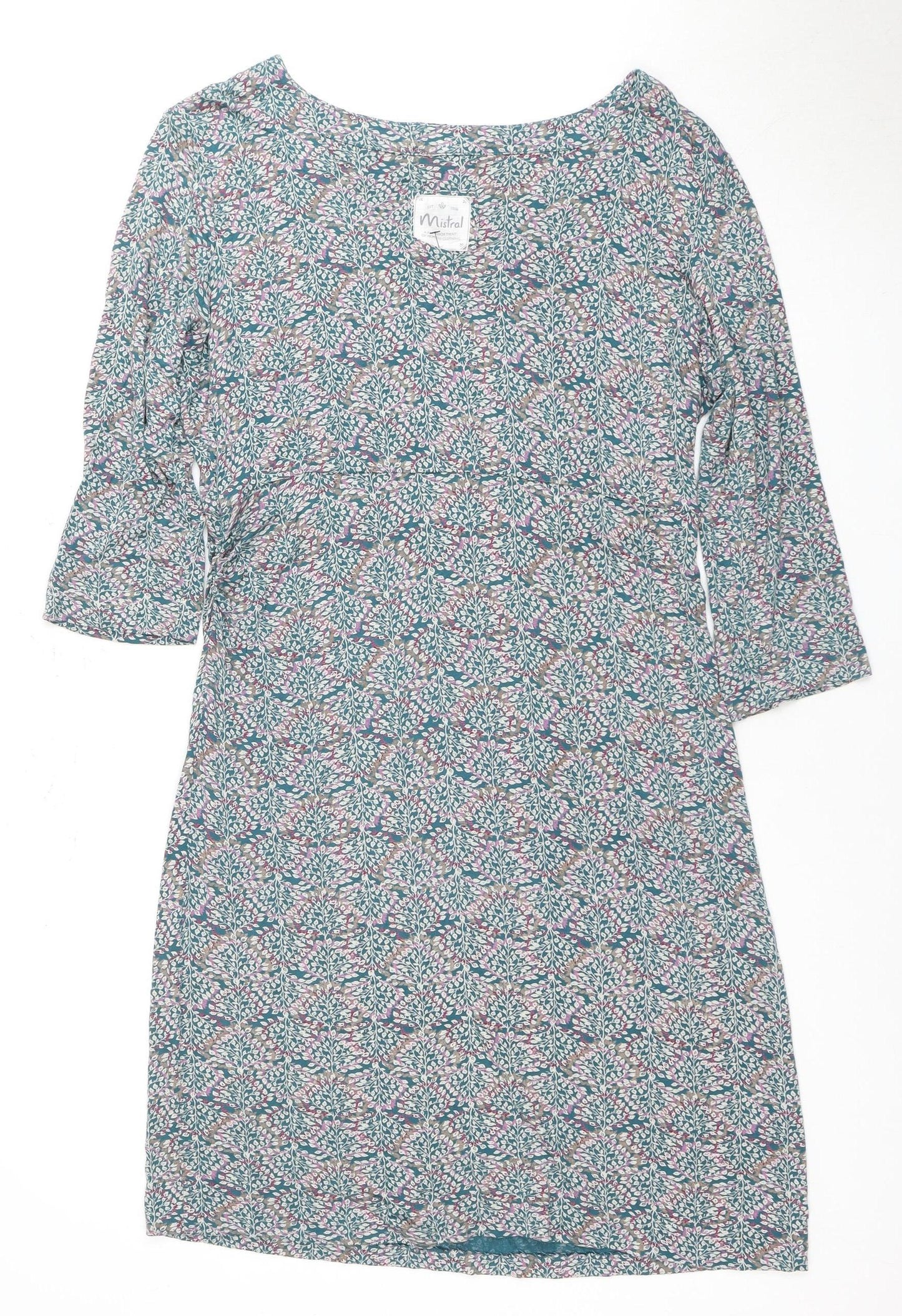 Mistral Women's Multicoloured Floral Shift Dress S