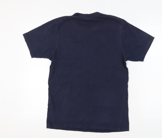 Mountain Warehouse Men's Blue Graphic T-Shirt Size M