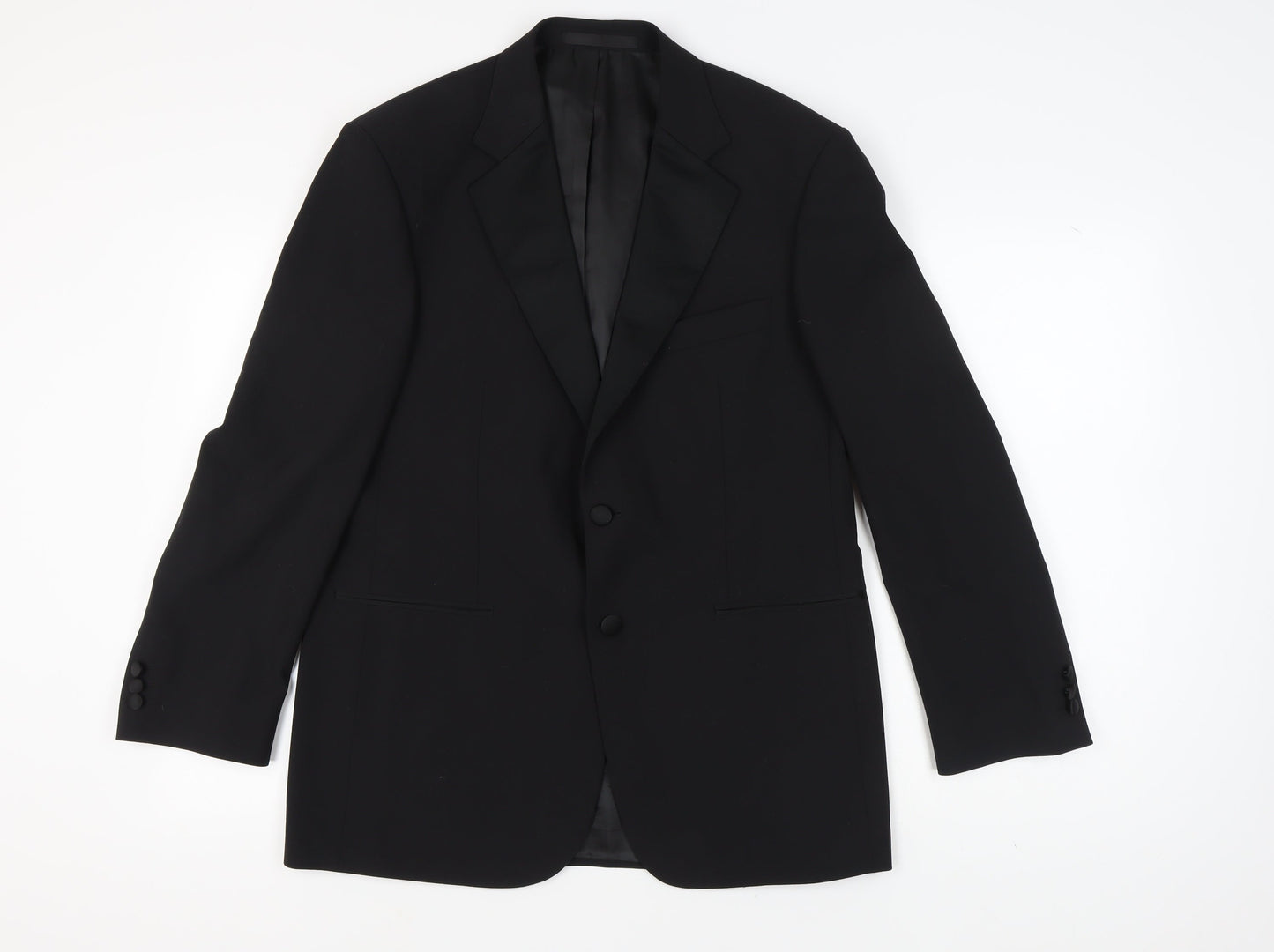 Marks and Spencer Men's Black Tuxedo Jacket, Size 40R
