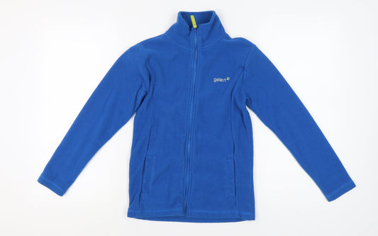 Gelert Boys' Blue Fleece Jacket, 11-12 Yrs, Full Zip Casual