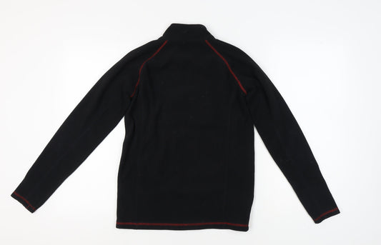 Mountain Warehouse Boys' Black Fleece Jacket Size 13 Years
