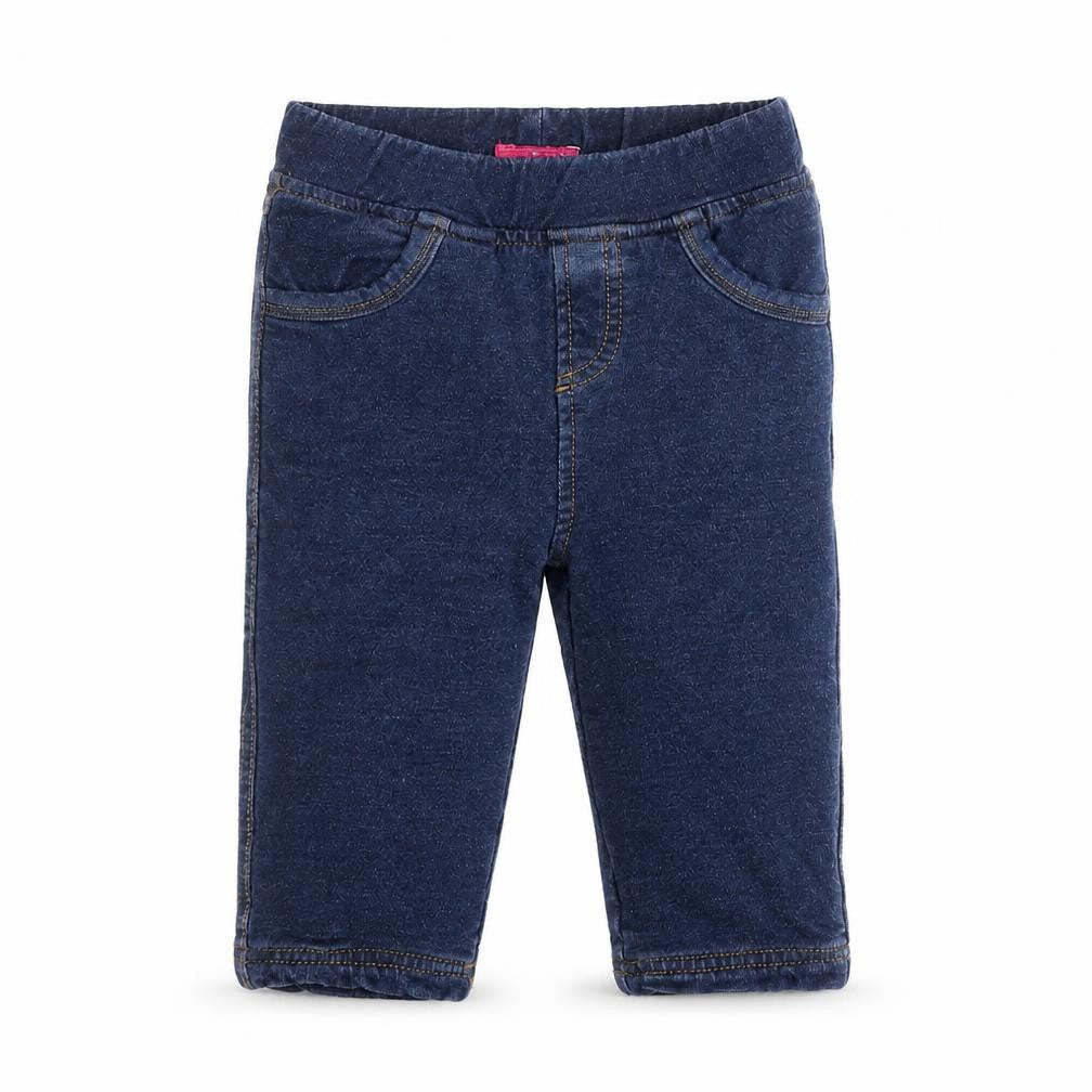 Joules Unisex Baby Blue Jogger Jeans, 9-12 Months, Elastic Waist