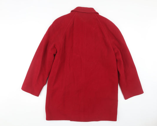 Eastex Women's Red Wool Coat Size 12