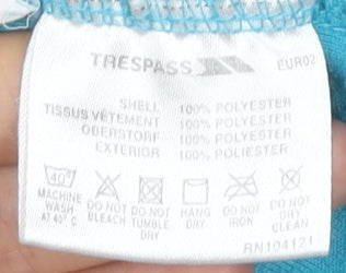 Trespass Women's Blue Fleece Sweatshirt S