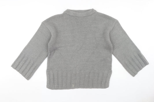 Firetrap Women's Grey Pullover Jumper, Size S