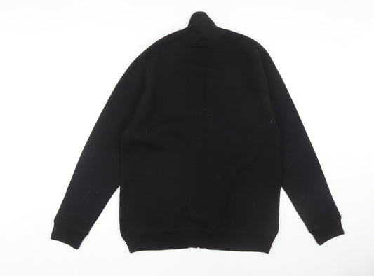 Great Plains Men's Black Full Zip Jumper L