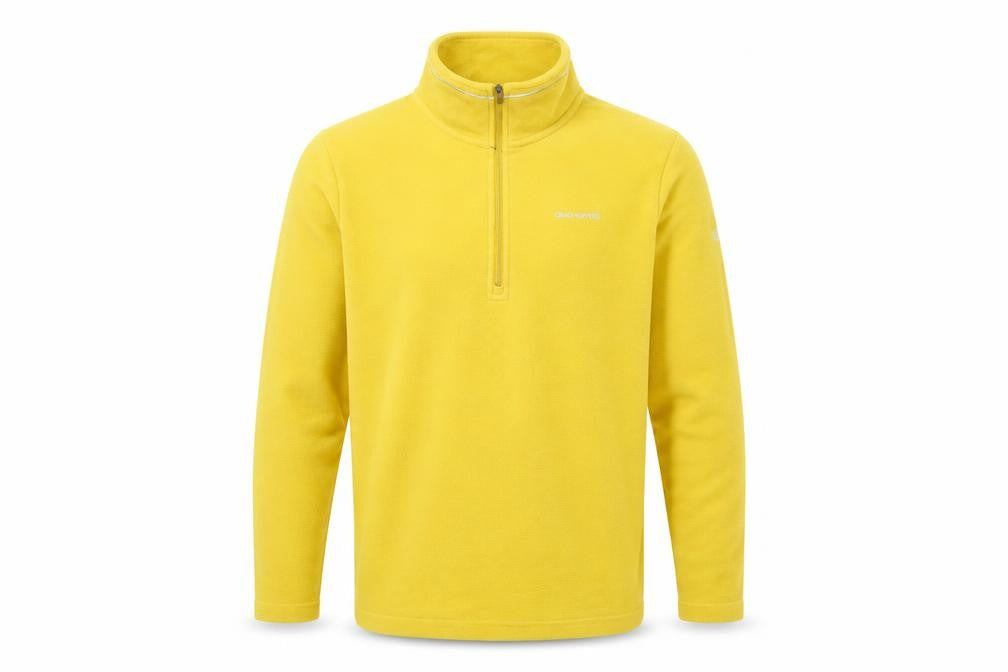 Mens UK S Regular Craghoppers Yellow Pullover Sweatshirt