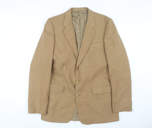 International by Tergan Men's Brown Blazer 42L Jacket