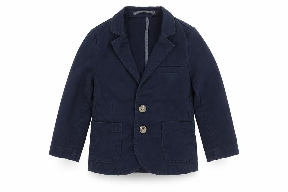 Next Boys Blue Cotton Blazer 3 Years