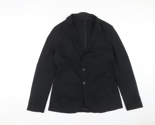 Burton Mens Black Blazer 42R Regular Formal
