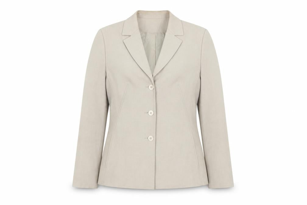 Anne Brooks Women's Beige Petite Blazer Size 12