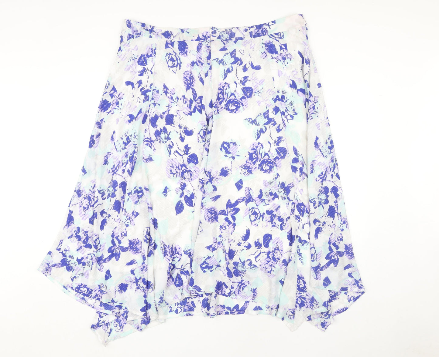 David Emanuel Women's Floral A-Line Skirt, Size 20