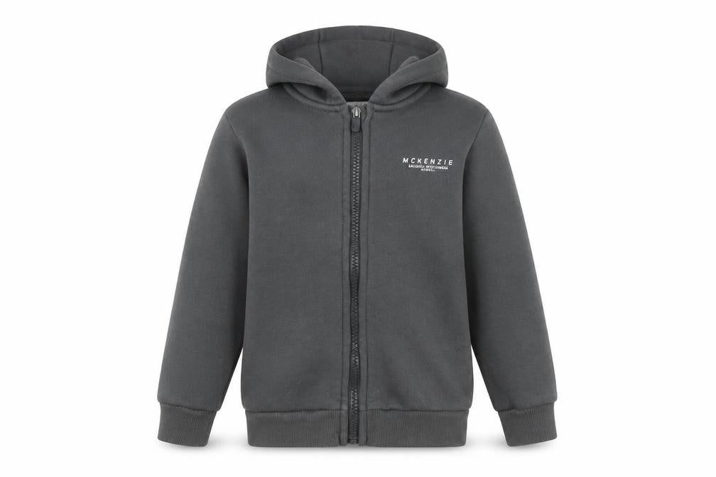McKenzie Boys Grey Full Zip Hoodie 6-7 Years