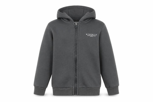 McKenzie Boys Grey Full Zip Hoodie 6-7 Years