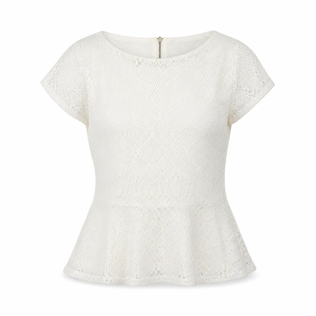 Womens UK Size 2 Banana Republic White Polyester Blend Blouse