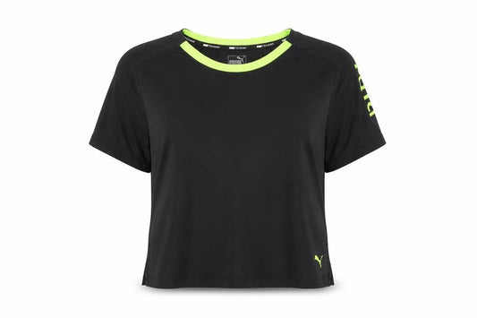 Puma Black T-Shirt - Unisex L Gym & Training Jersey