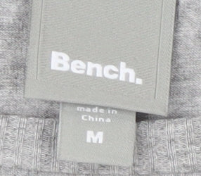 Bench Women's Grey Long Sleeve Casual T-Shirt M