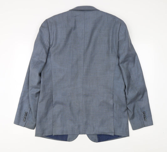 Gianni Feraud Men's Blue Blazer Jacket 42 Regular