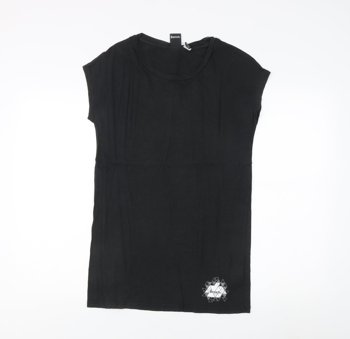 Bench Women's Black Basic T-Shirt Size S