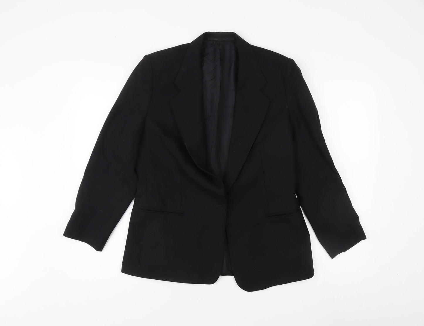 Austin Reed Black Women's Blazer UK 14 Classic Fit