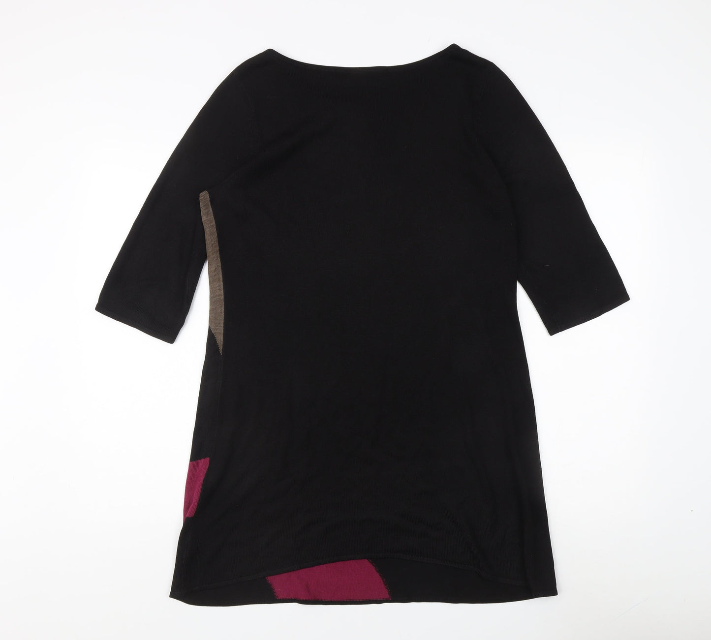 Wallis Petite Women's Black Tunic Jumper, M