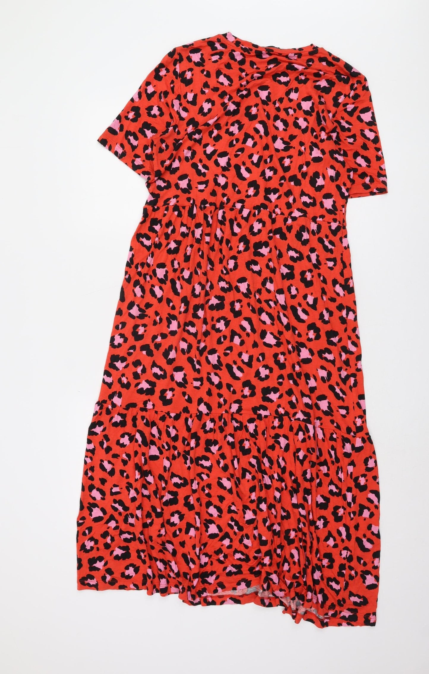 Marks and Spencer Women's Animal Print T-Shirt Dress, Size 12