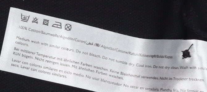 Jack Wills Men's Black Polo Shirt, Size S, Casual Wear