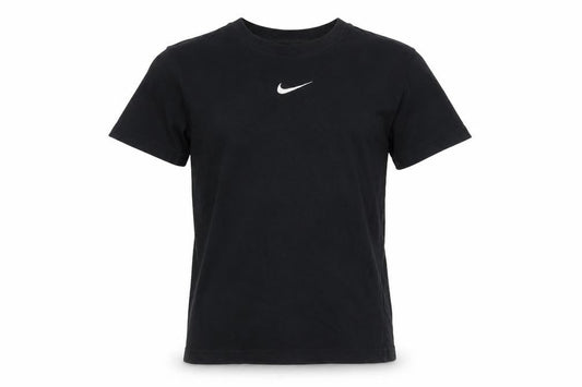 Nike Boys Black T-Shirt M Size Relaxed Fit Casual Logo