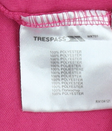 Trespass Women's Pink Pullover Fleece Sweatshirt Size XXL