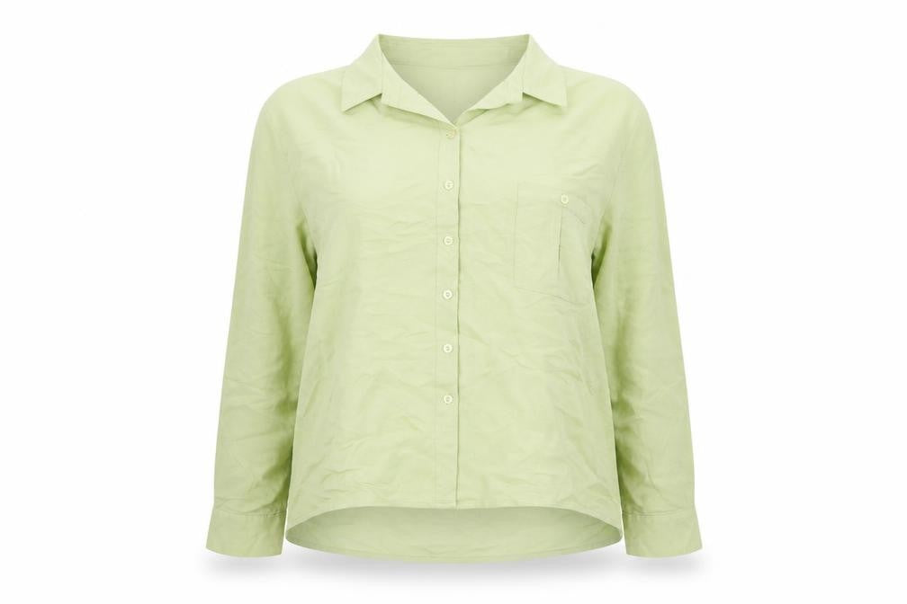 Debenhams Women's Green Button-Up Shirt Size 18