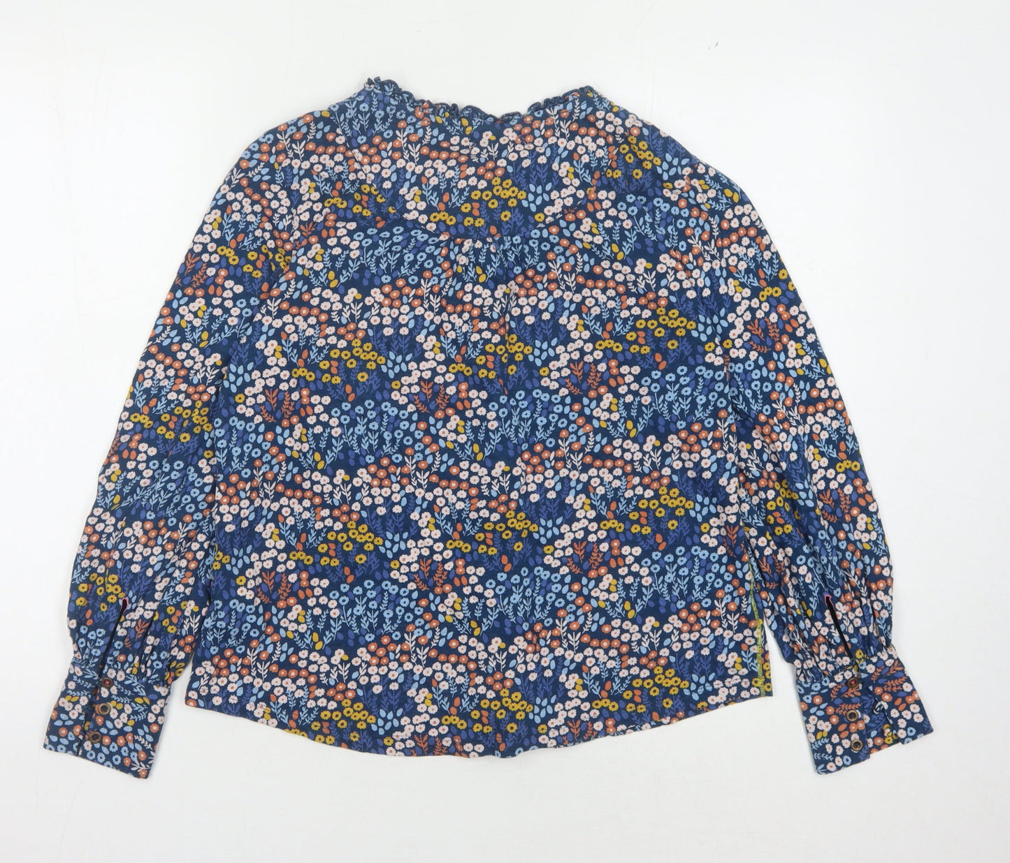 White Stuff Women's Multicoloured Floral Blouse Size 12