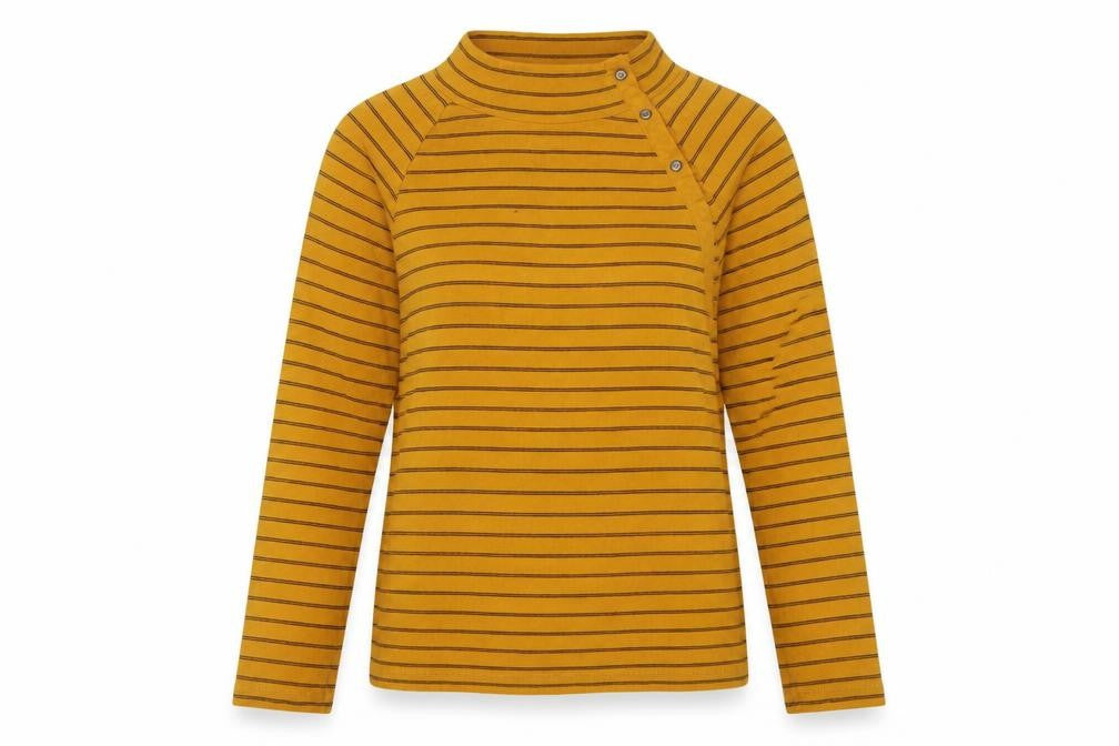 Womens UK Size 12 Karen Millen Yellow Viscose Blend T-Shirt