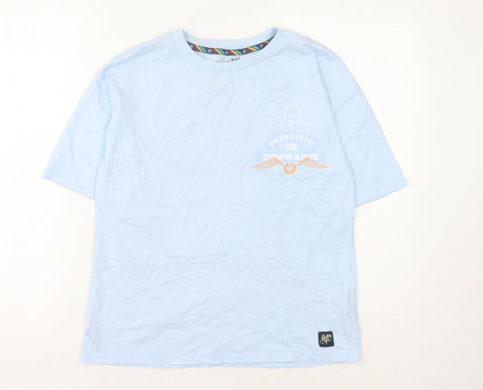 Harry Potter Boys Blue Quidditch T-Shirt 12-13 Years