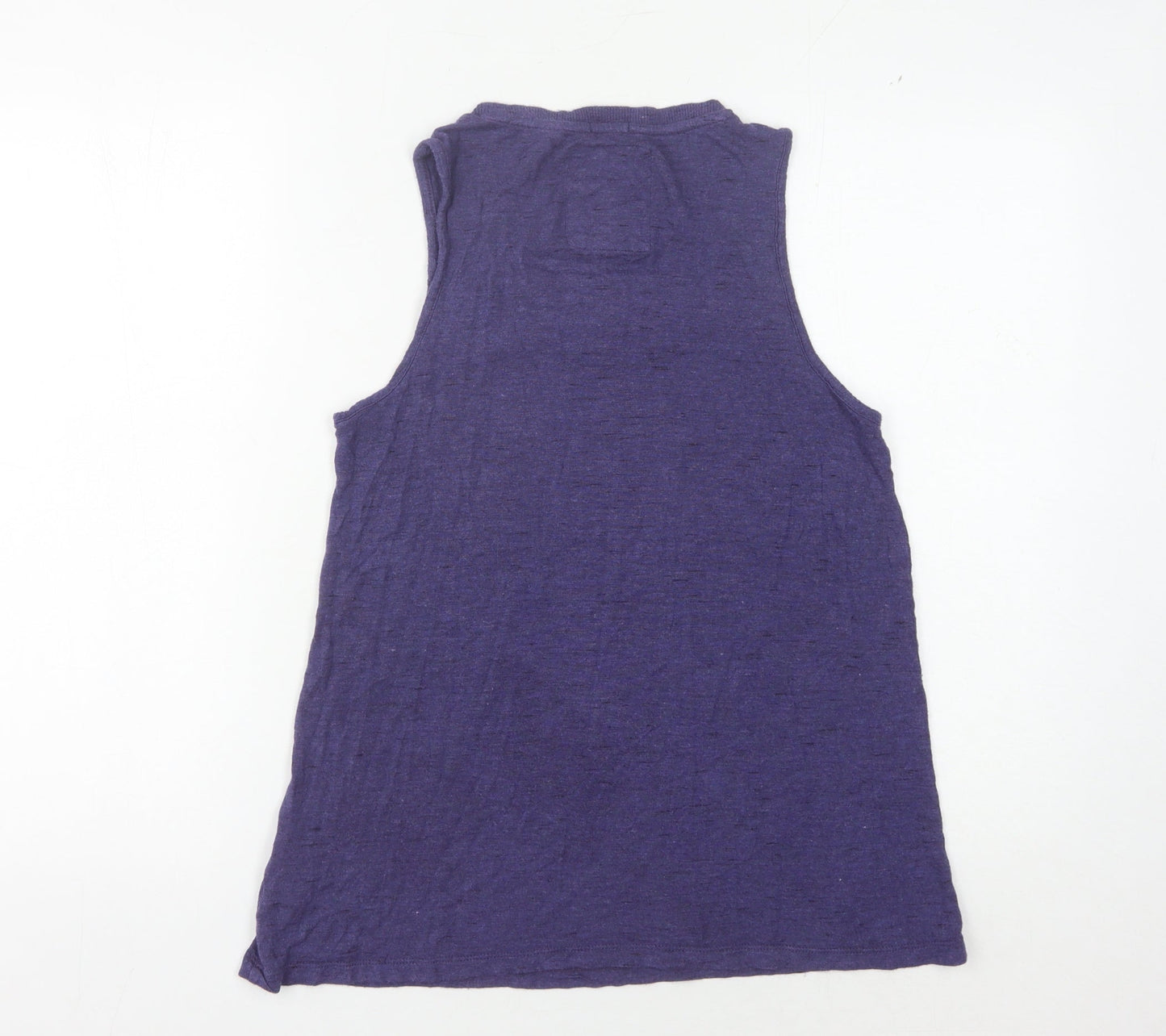 Superdry Women's Purple Medium Tank Top, Casual Summer Style