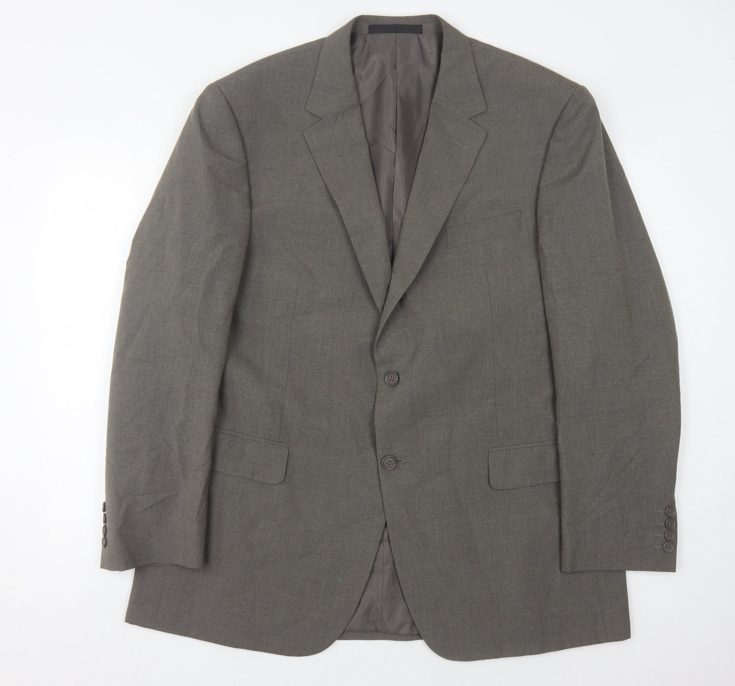 Marks and Spencer Men's Beige Blazer 44L Long