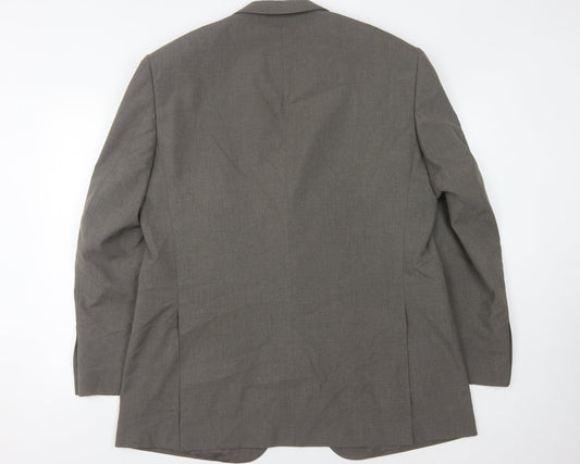 Marks and Spencer Men's Beige Blazer 44L Long
