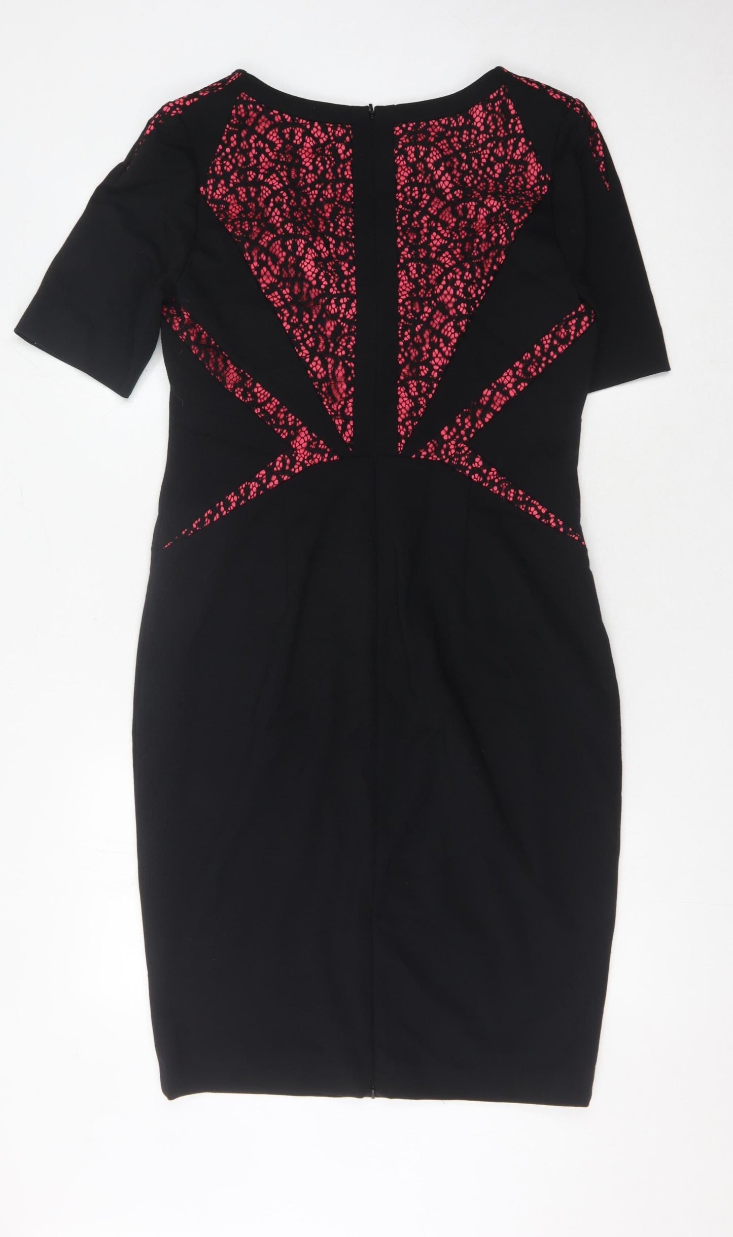 Coast Women's Black Sequin Bodycon Dress UK 14
