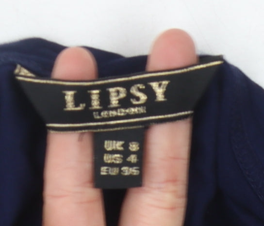 Lipsy Women's Blue Cardigan UK Size 8