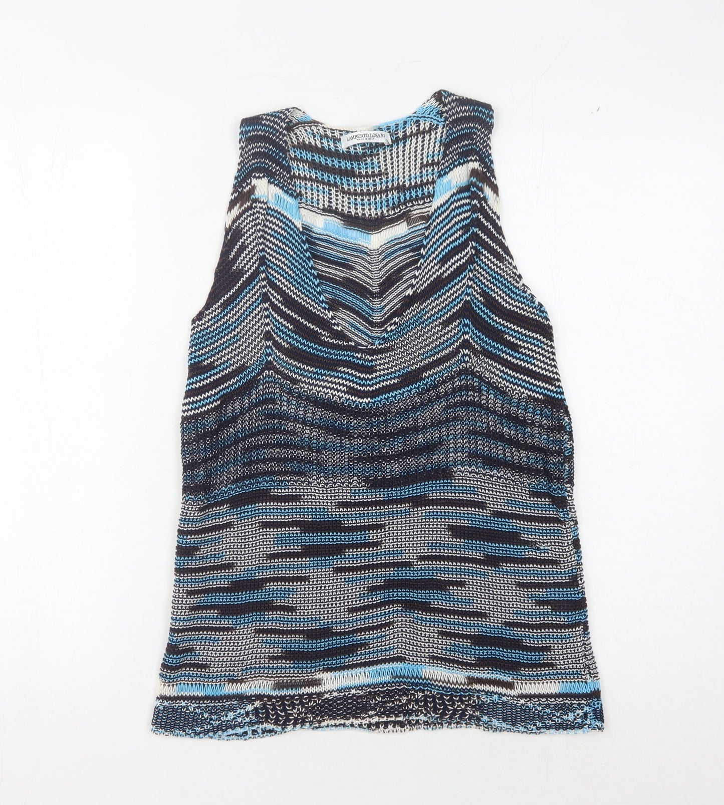 Lamberto Losani Women's XS Multicoloured Knit Tank