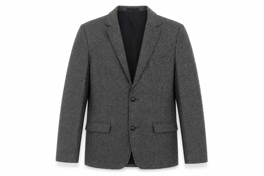 Mens N/A Chest Regular Firetrap Black Two-Button Blazer