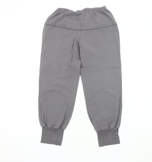 Asics Boys Grey Jogger Trousers XS