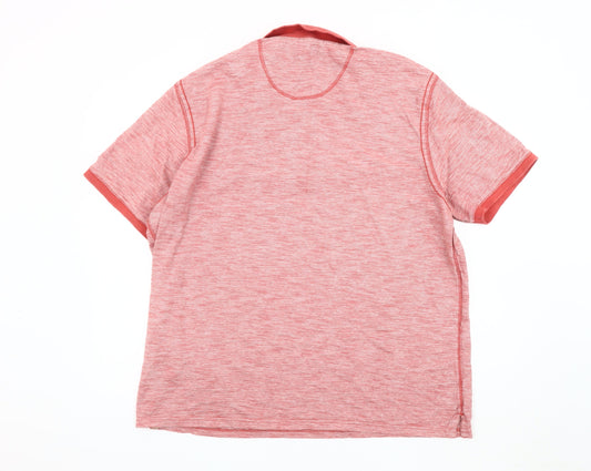 J. Crew Men's Red XL Polo Shirt Short Sleeve Casual