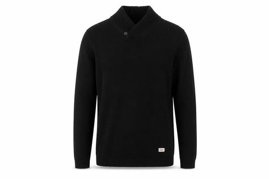 Jack & Jones Men's Black Pullover Jumper, M, High Neck