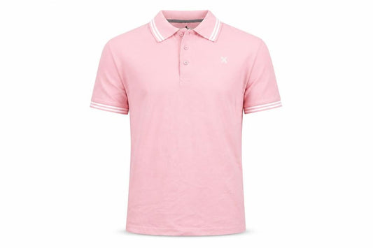 Lagooners Men's Pink Polo Shirt Large Cotton