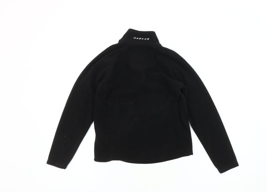 Dare2b Boys Black Fleece 1/4 Zip Sweatshirt Size 10