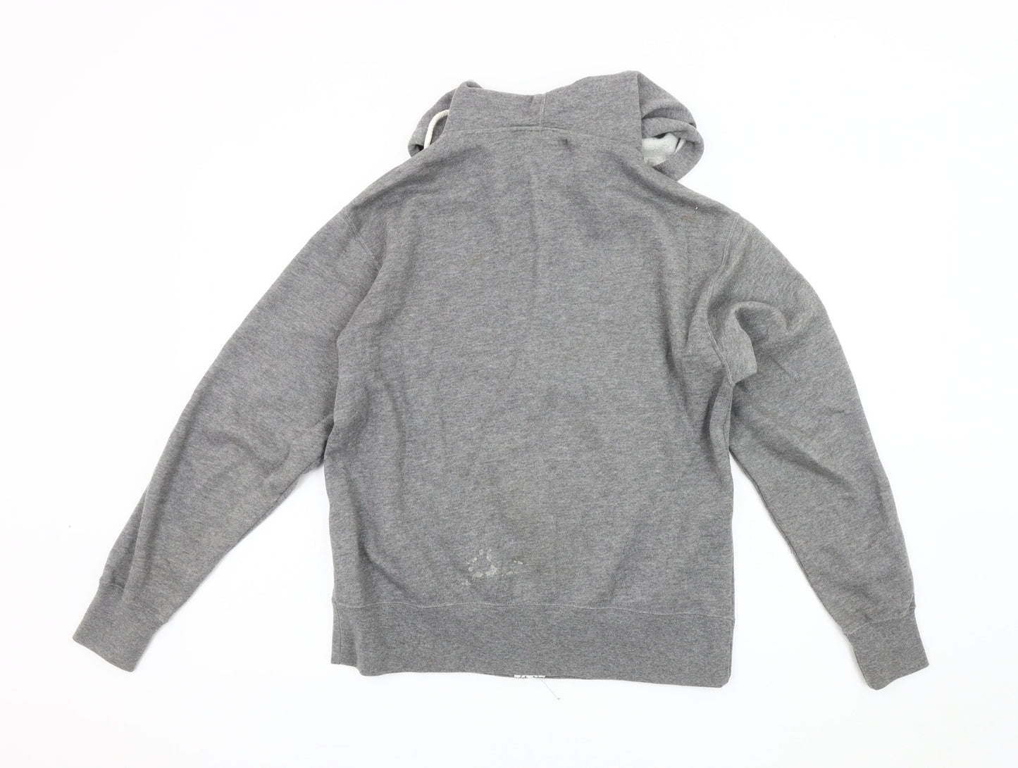 Hard Rock Cafe Women's Grey Hooded Zip Jacket S