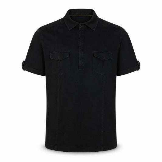 Marks and Spencer Men’s Black Polo Shirt Medium
