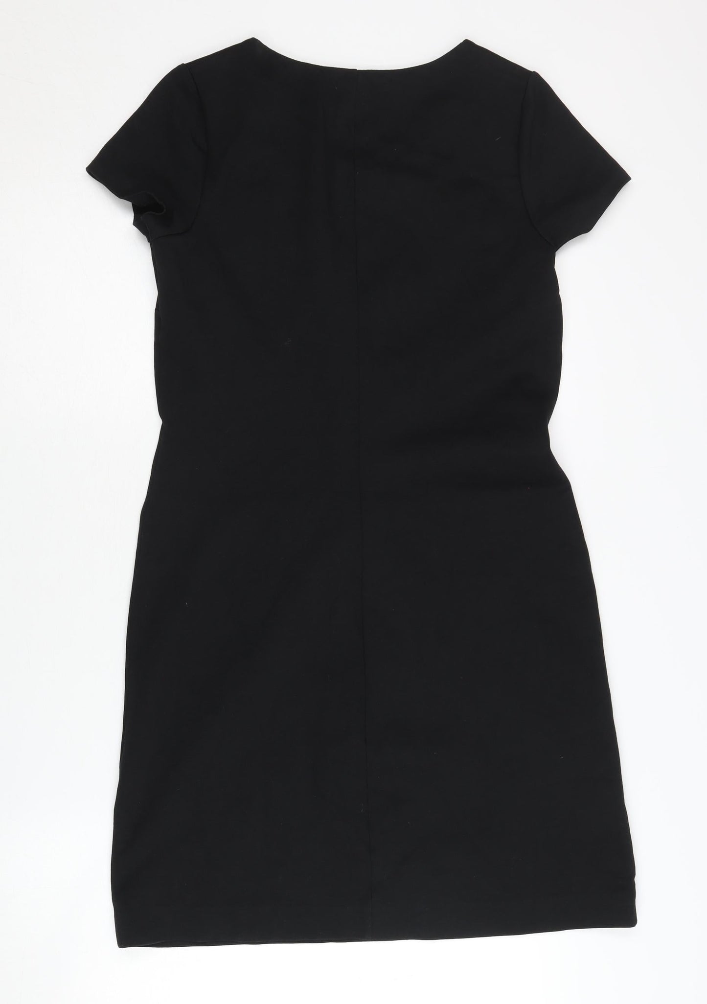 Boden Women's Black Shift Dress Size 12 with Pockets