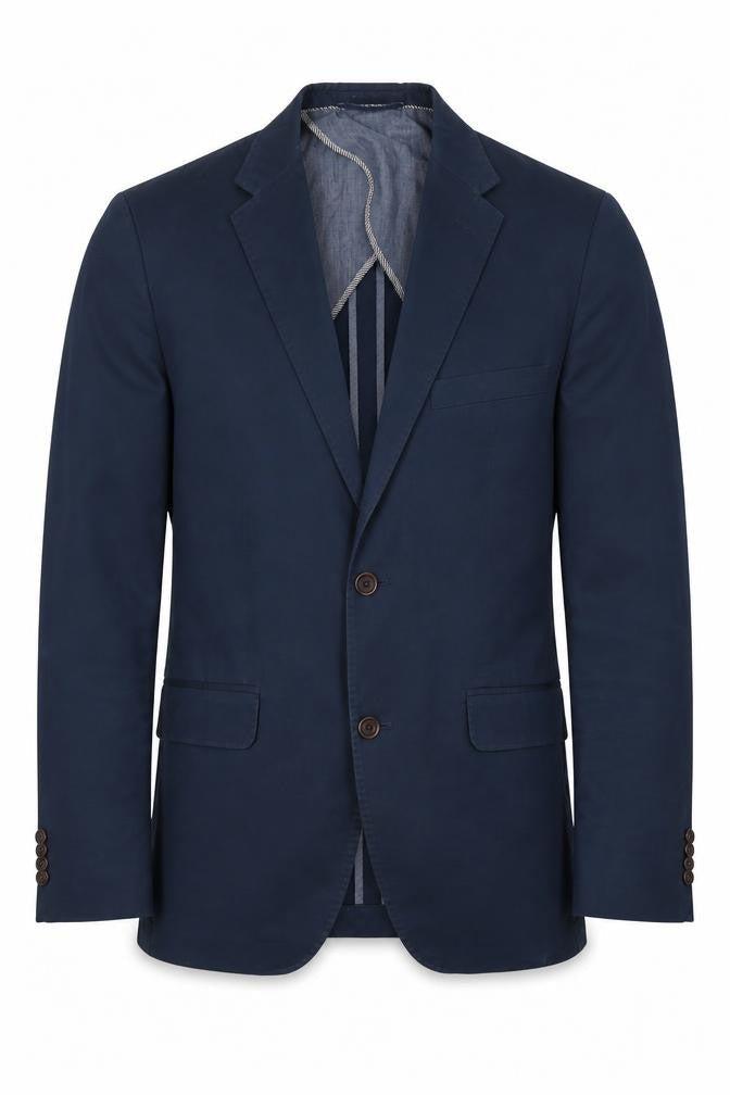 Lands' End Men's Blue Blazer 38R Classic Fit