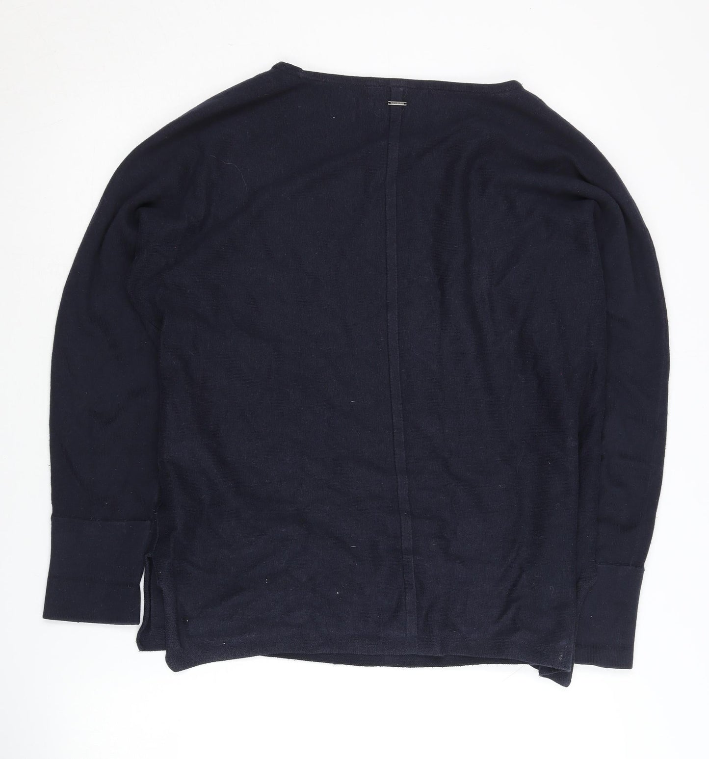 White Stuff Women's Black Round Neck Jumper Size 14